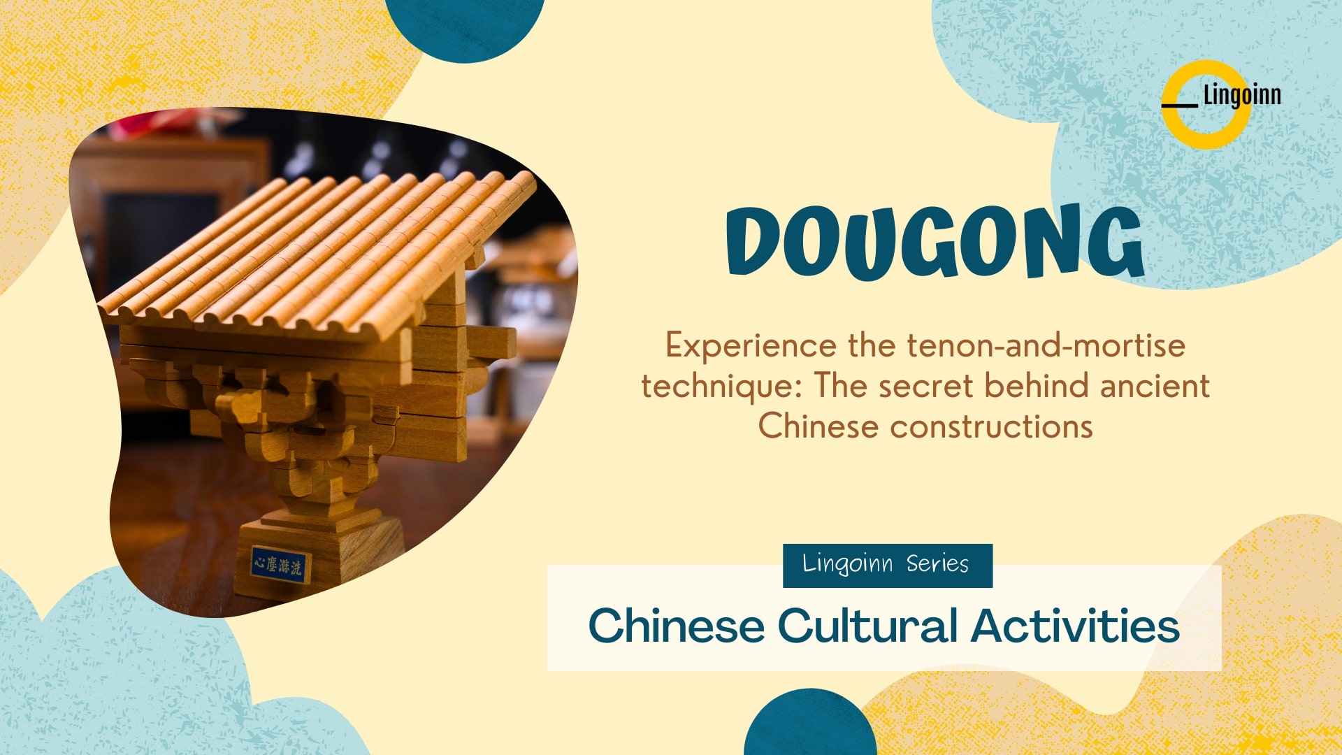 Chinese Dougong Building Block